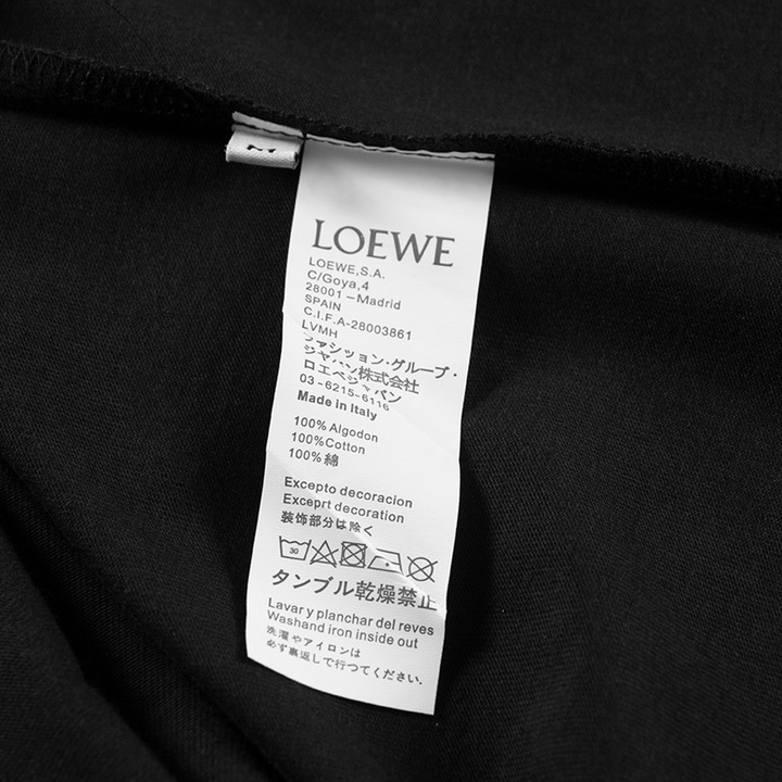 Loewe Cotton T-shirt - DesignerGu