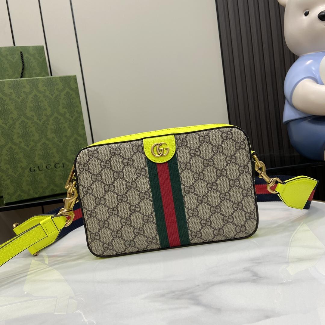 Gucci Ophidia GG Small Crossbody Bag  - DesignerGu