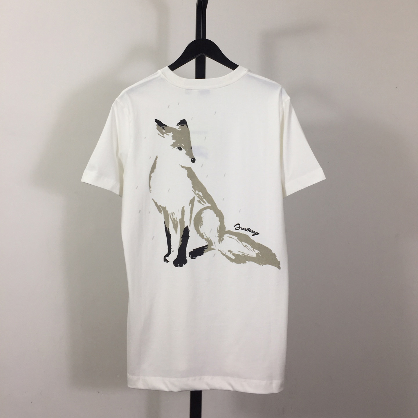 Burberry Fox Cotton T-shirt - DesignerGu