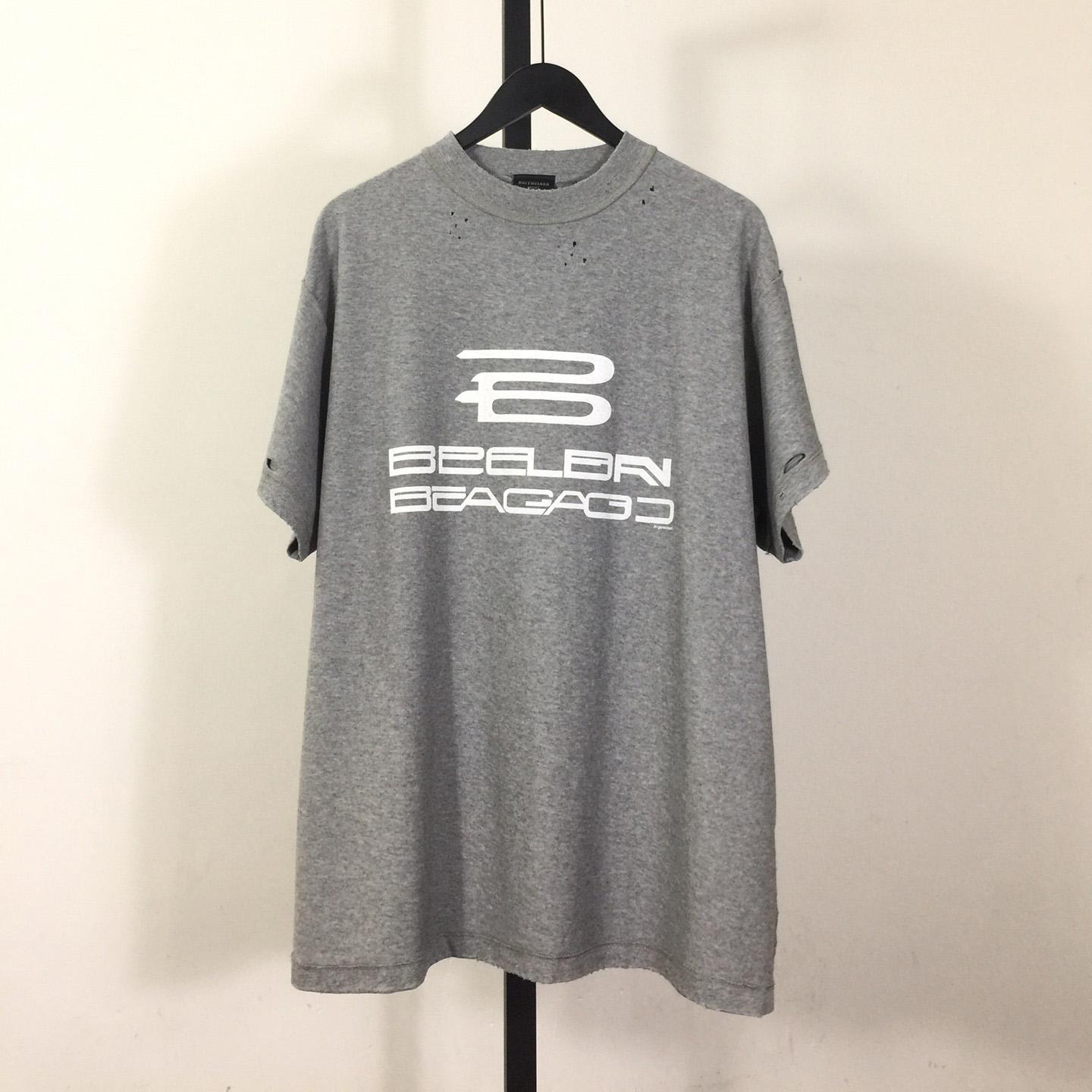 Balenciaga AI Generated T-Shirt Medium Fit In Gray - DesignerGu