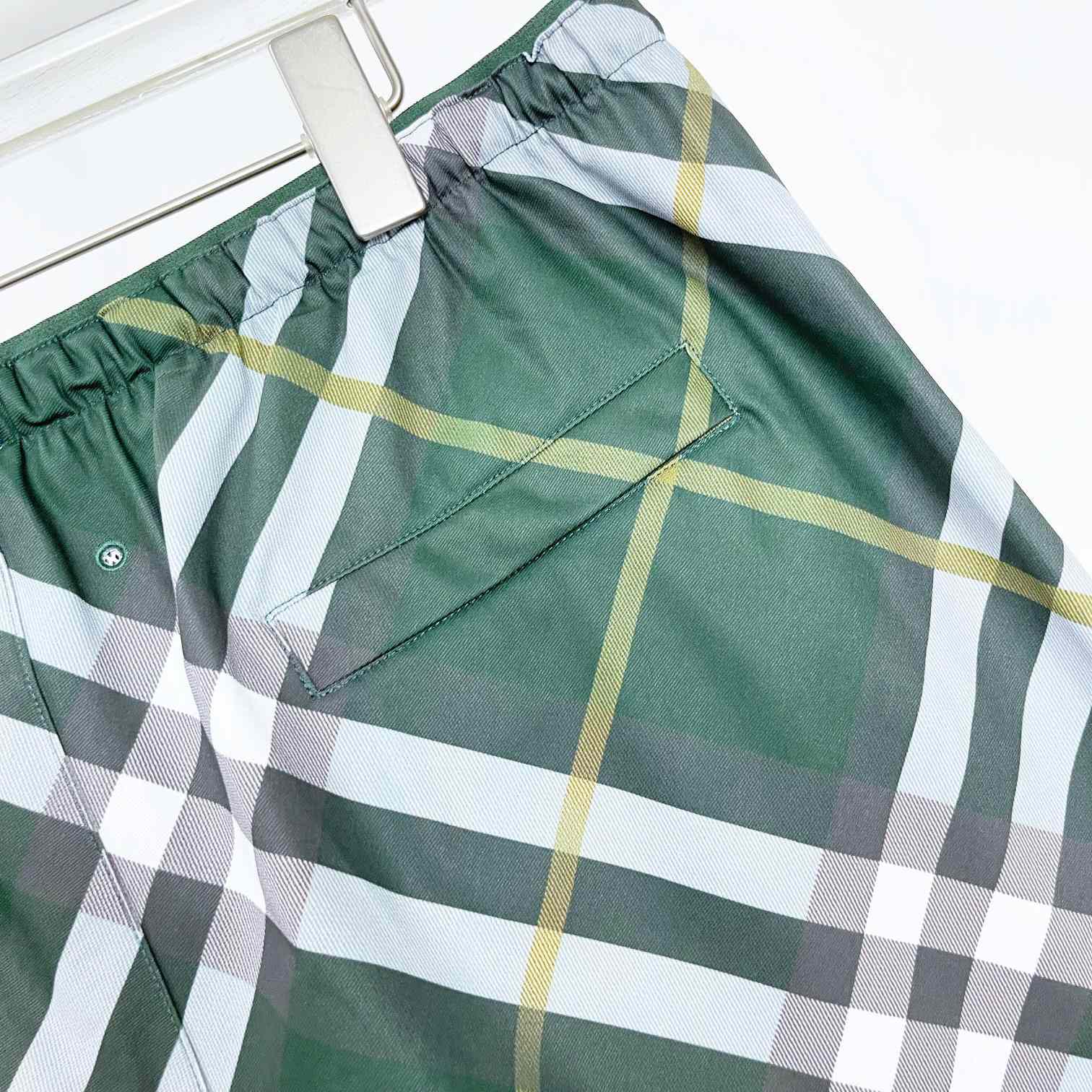 Burberry Checkered Twill Swim Shorts - DesignerGu