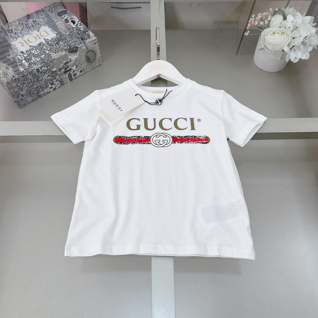 Gucci Kid's Tee & Skirt - DesignerGu