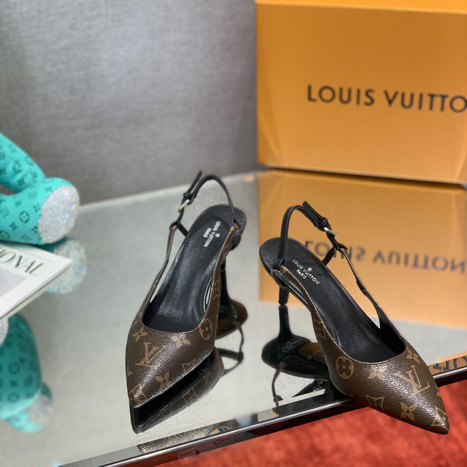 Louis Vuitton Cherie Slingback Pump - DesignerGu