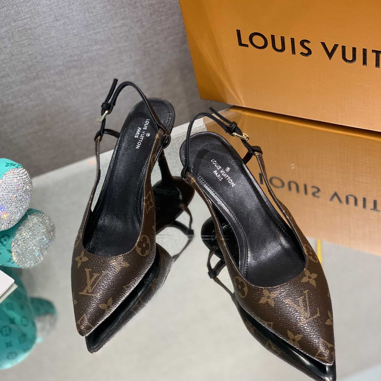 Louis Vuitton Cherie Slingback Pump - DesignerGu