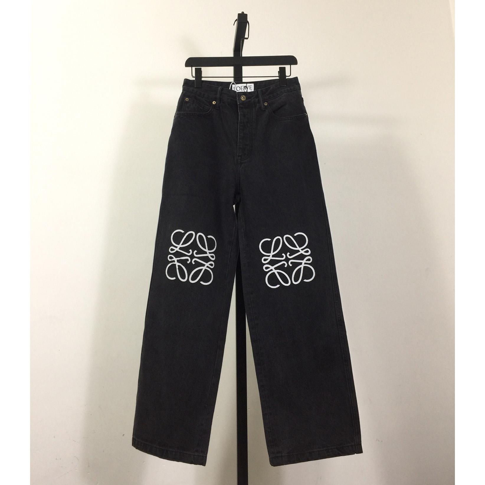 Loewe Anagram Baggy Jeans - DesignerGu