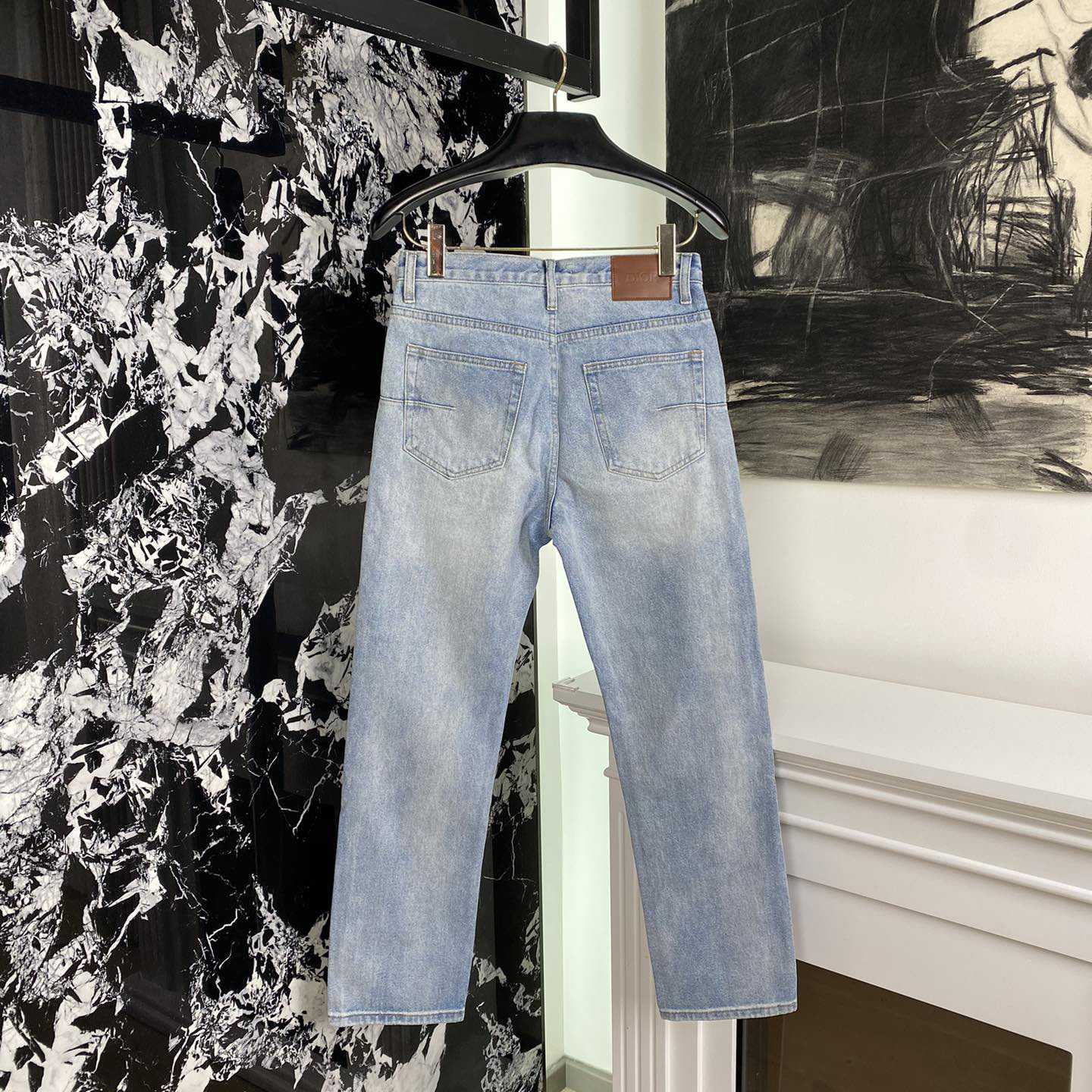 Dior Long Slim-Fit Jeans - DesignerGu