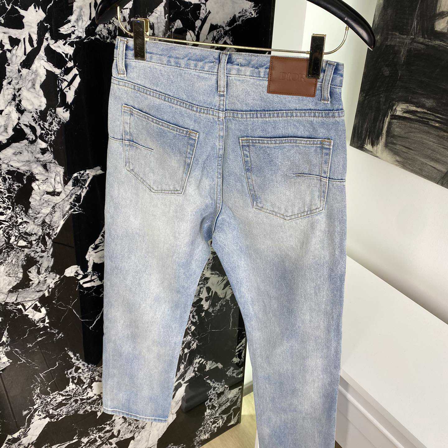 Dior Long Slim-Fit Jeans - DesignerGu