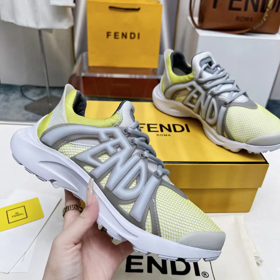 Fendi Tag Sneakers - DesignerGu