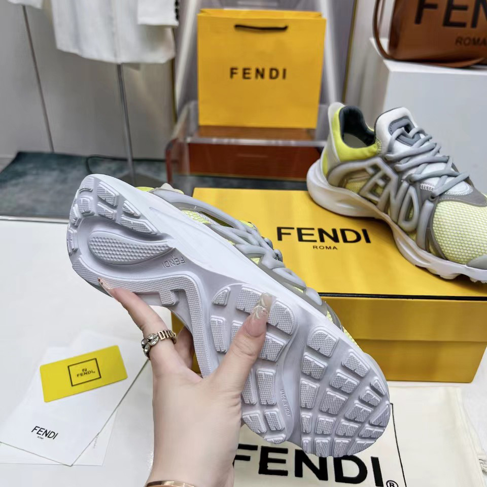 Fendi Tag Sneakers - DesignerGu