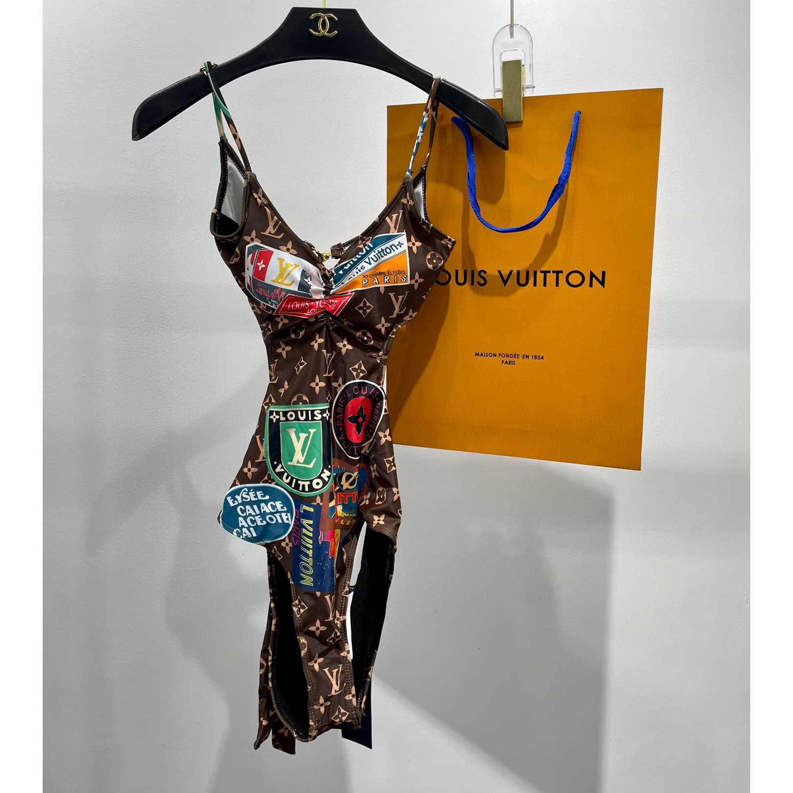 Louis Vuitton One-piece Swimsuit - DesignerGu