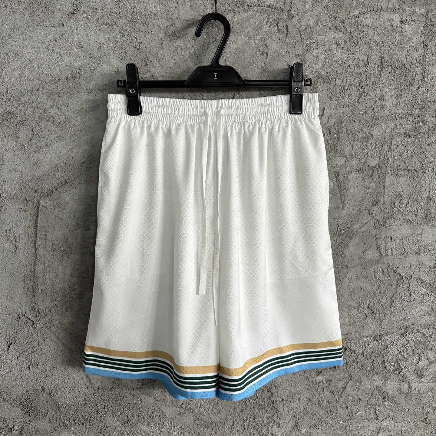 Casablanca Casa Way Shorts With Monogram  - DesignerGu