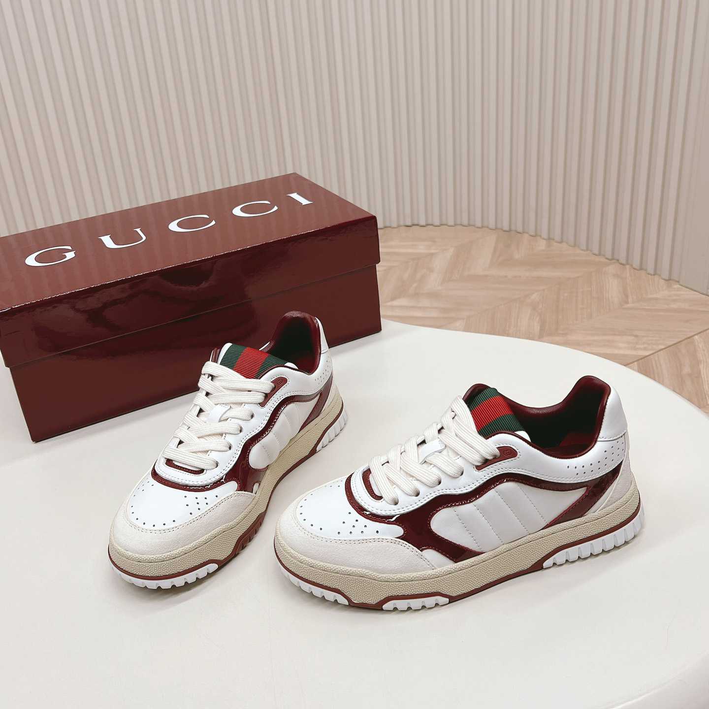 Gucci Re-web Sneaker - DesignerGu