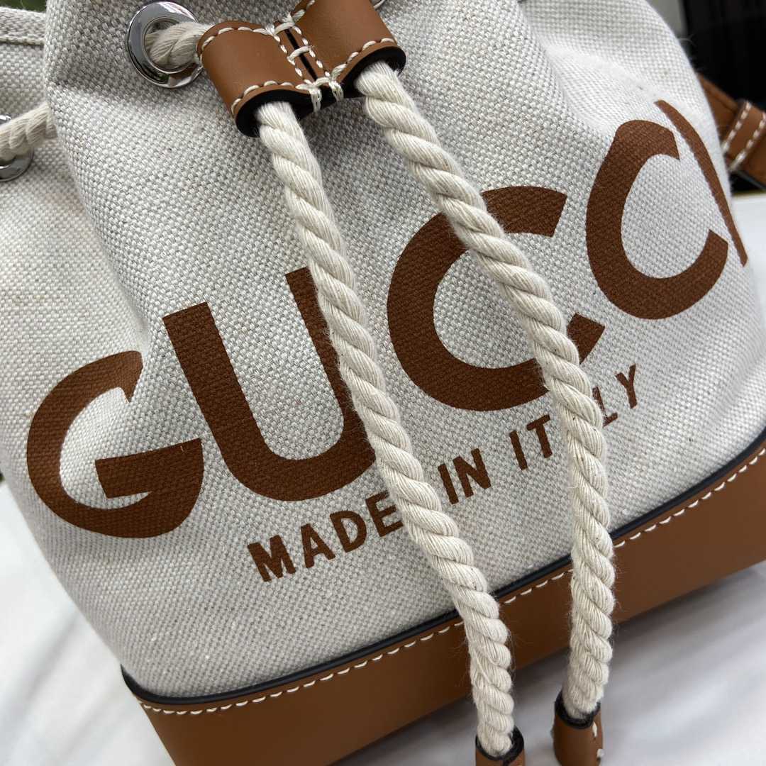 Gucci Mini Shoulder Bag With Gucci Print - DesignerGu