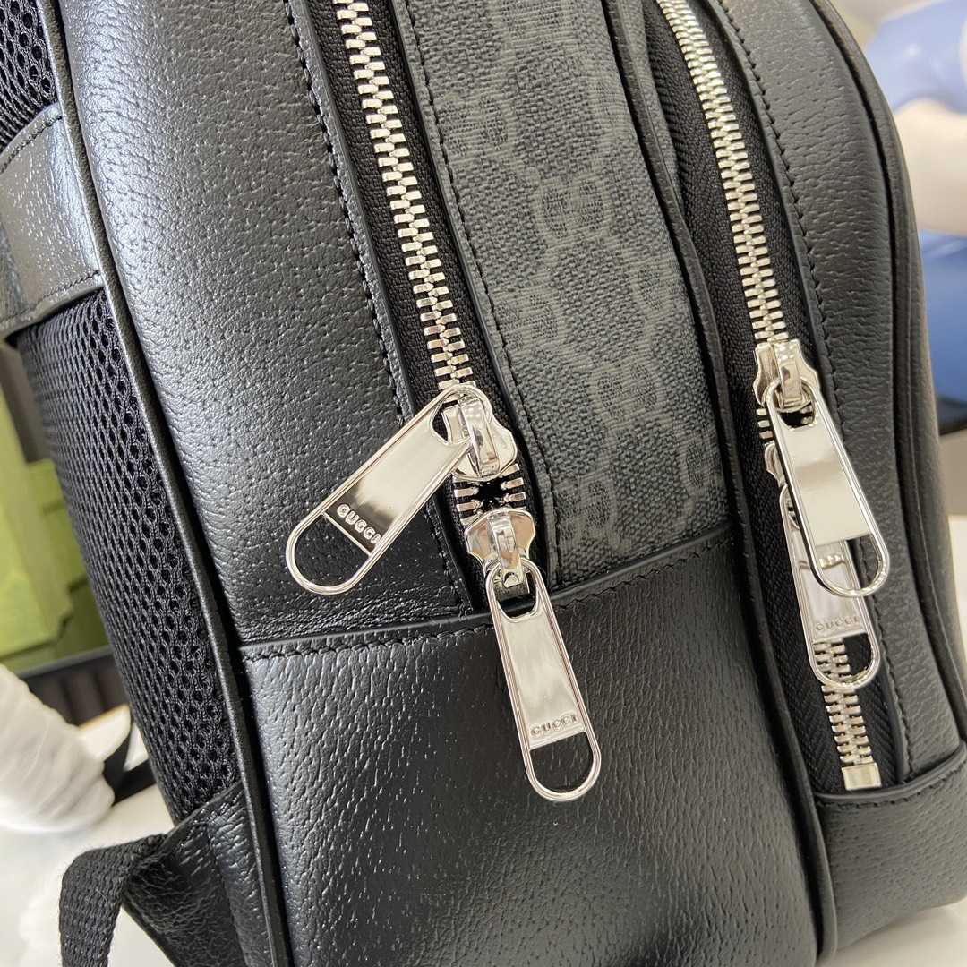 Gucci Medium GG Backpack With Tag - DesignerGu