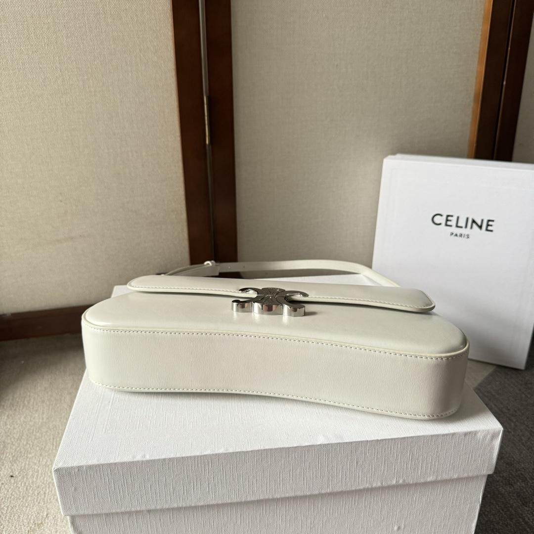 Celine Medium Celine Lola Bag In Shiny Calfskin - DesignerGu