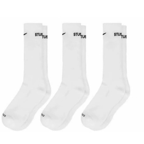 Nike x Stussy Everyday Plus Crew Socks /Box - DesignerGu