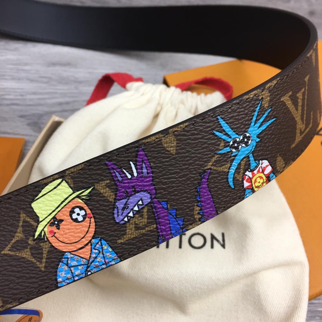 Louis Vuitton 40mm Reversible Belt - DesignerGu