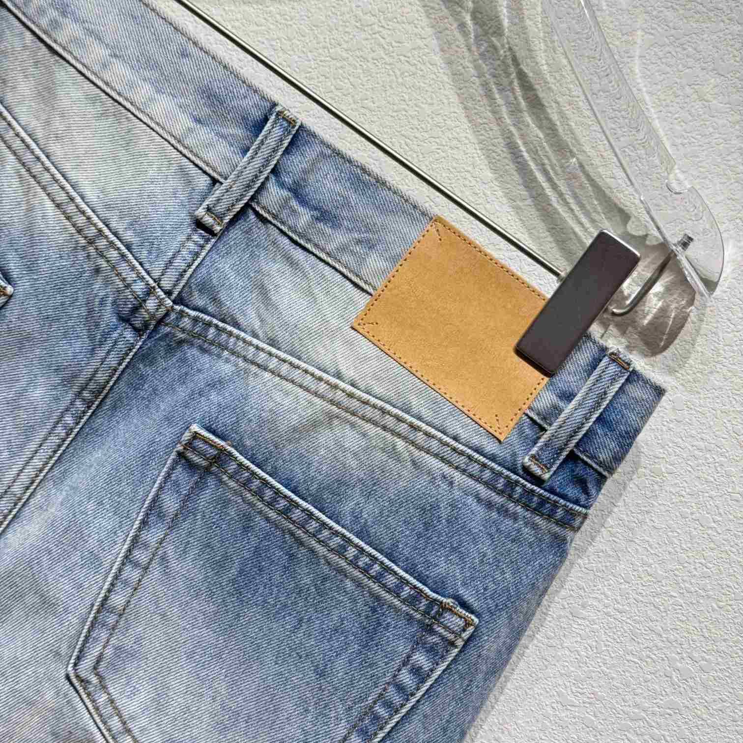 Celine Jeans In Blue Destroyed Denim  - DesignerGu