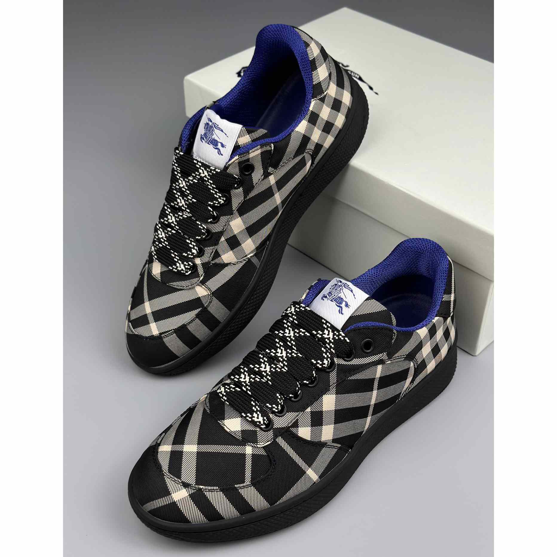 Burberry Check Terrace Sneakers - DesignerGu