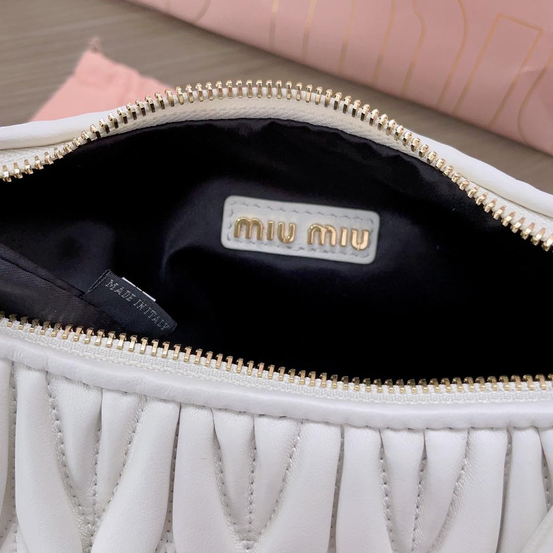 Miu Miu Wander Hobo Bag (25X18X7cm) - DesignerGu