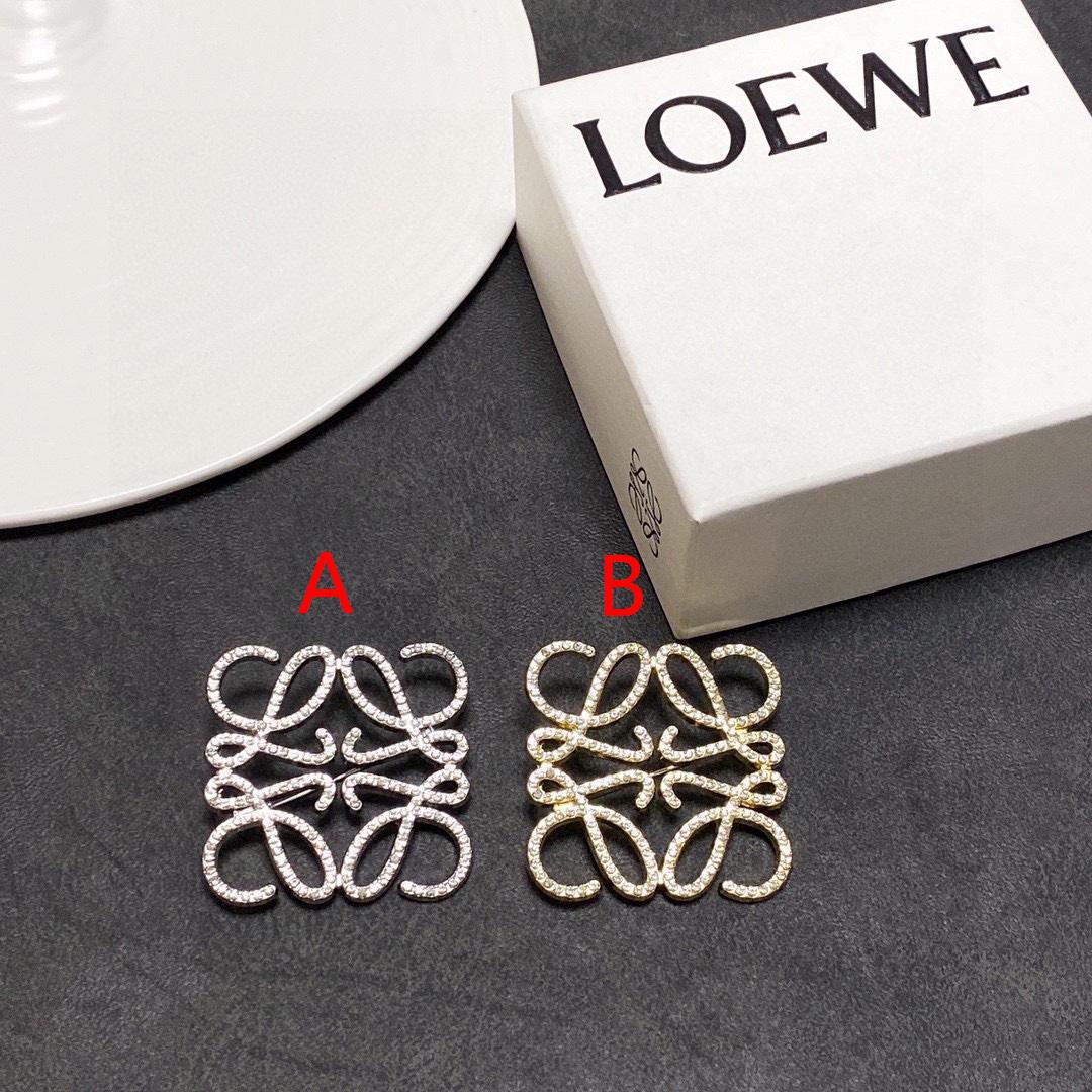 Loewe Anagram Brooch - DesignerGu