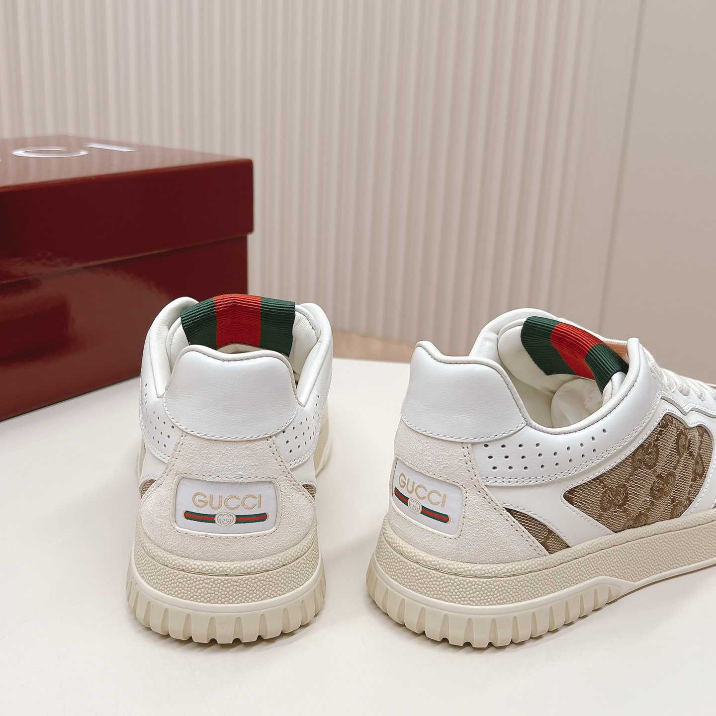 Gucci Re-web Sneaker - DesignerGu