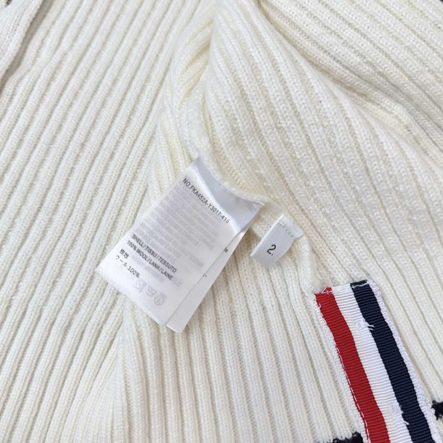 Thom Browne Four Stripe Cardigan - DesignerGu