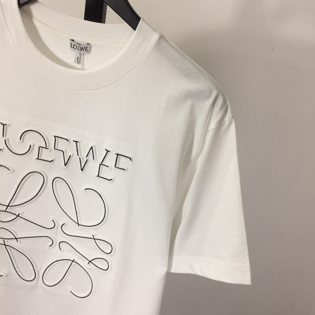 Loewe Anagram T-shirt In Cotton - DesignerGu