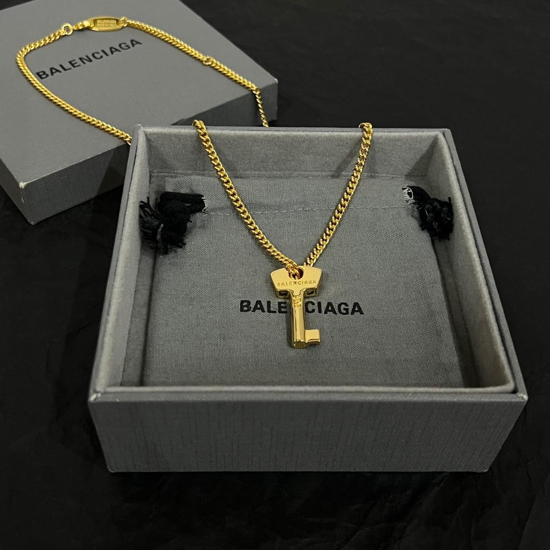 Balenciaga Amour Key Necklace  - DesignerGu