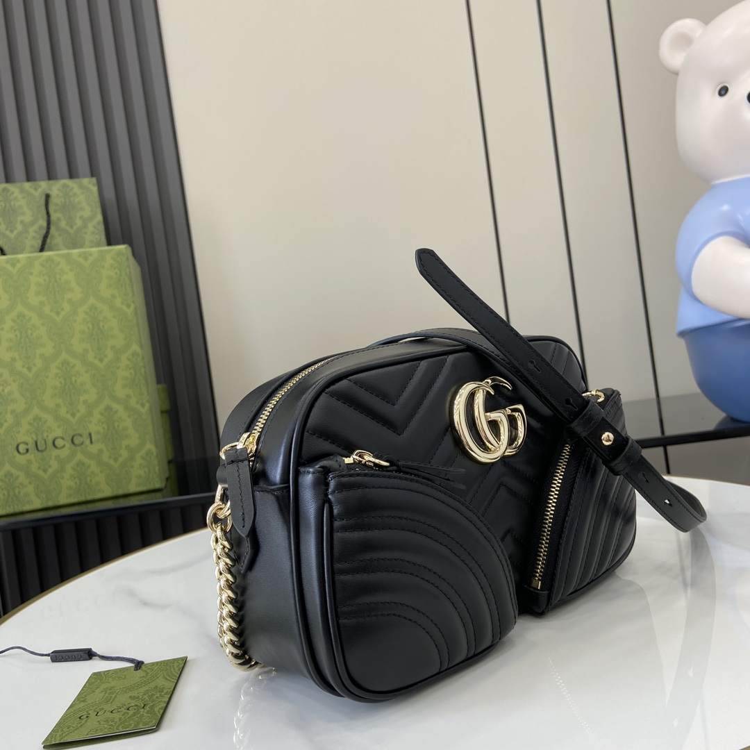 Gucci GG Marmont Small Shoulder Bag - DesignerGu