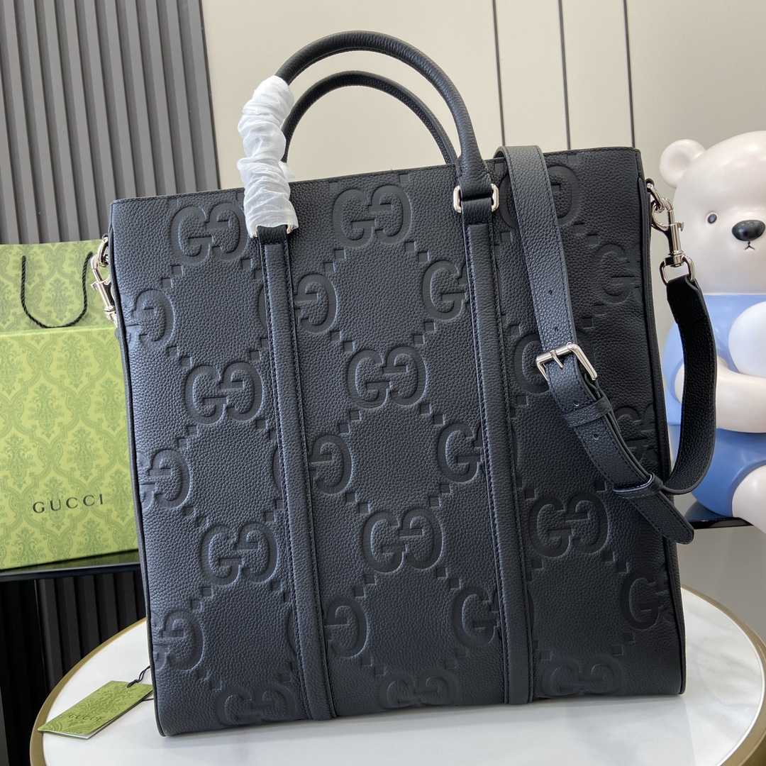 Gucci Jumbo GG Medium Tote Bag - DesignerGu