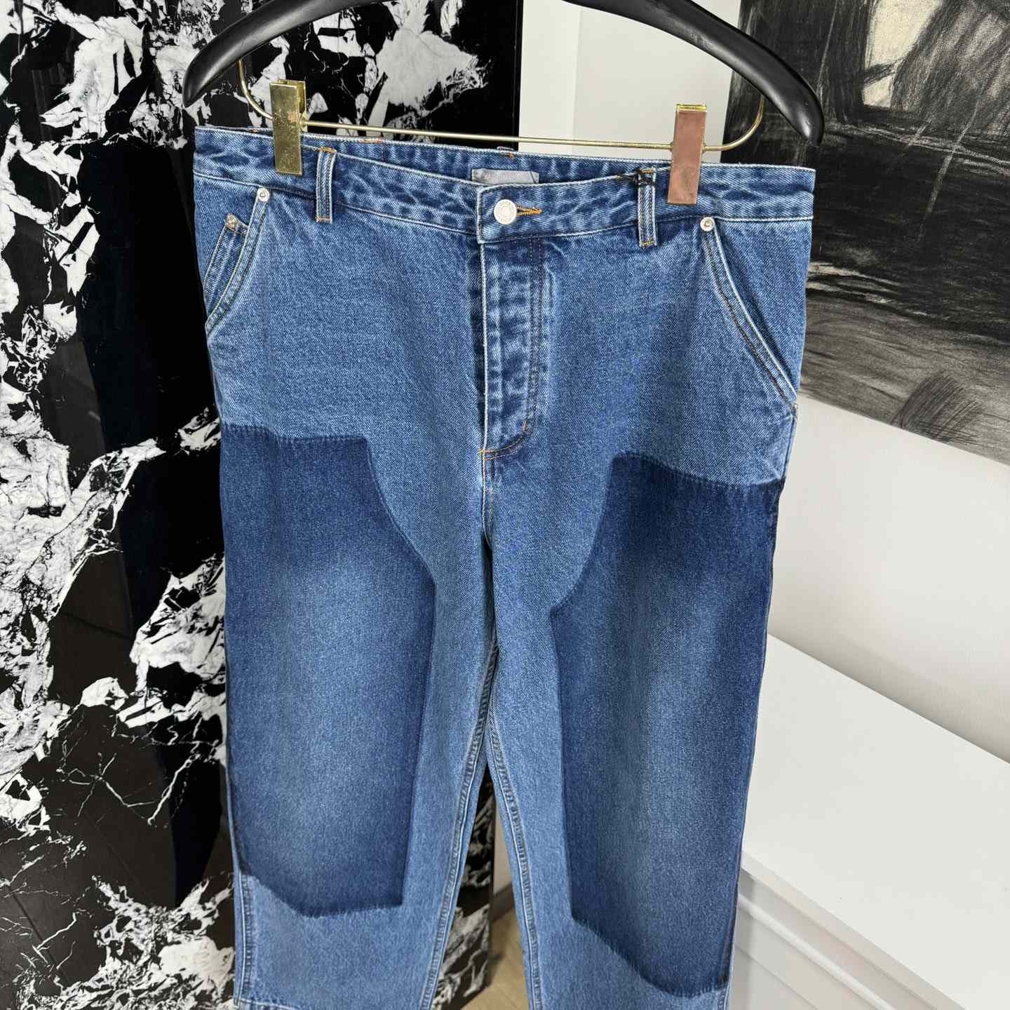 Dior Handwritten Christian Dior Carpenter Jeans - DesignerGu