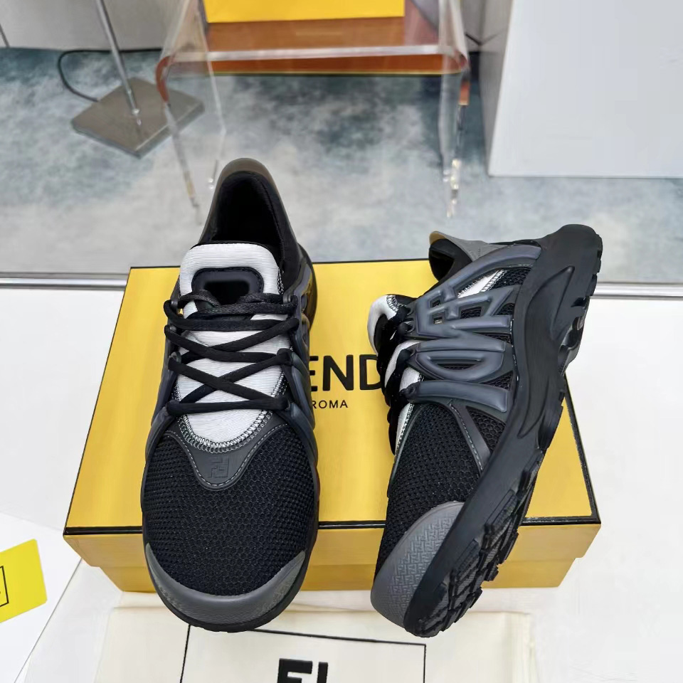 Fendi Tag Sneakers - DesignerGu