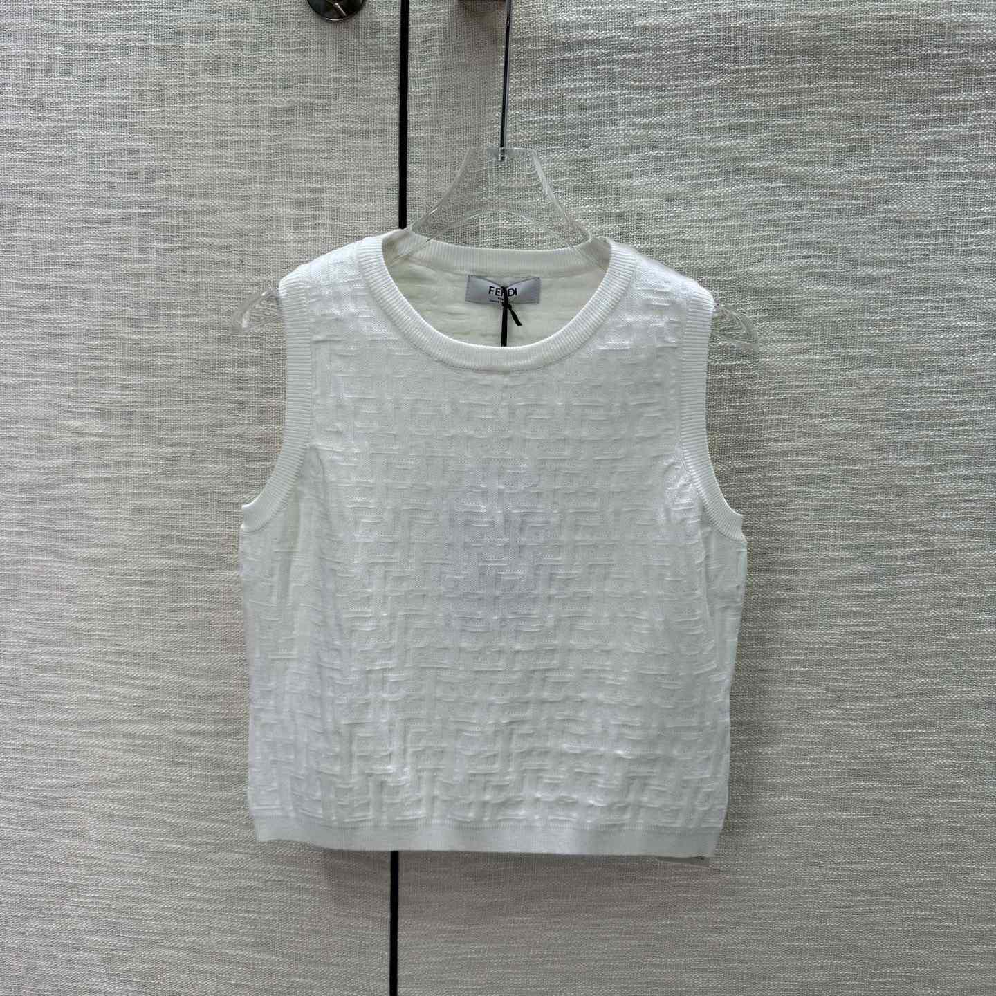 Fendi FF Jacquard Top - DesignerGu