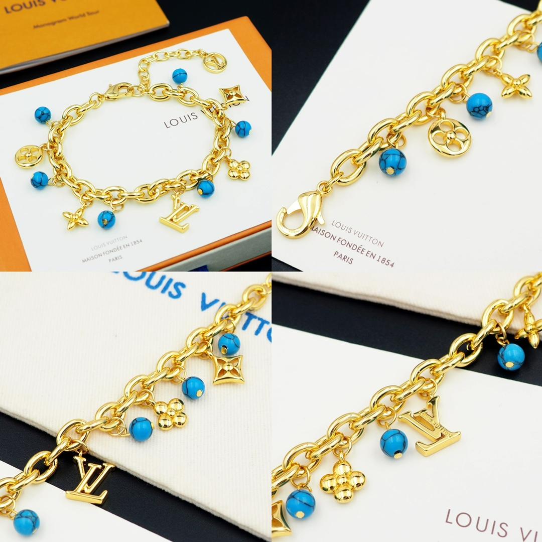 Louis Vuitton My LV Pearl Bracelet   M1124A - DesignerGu