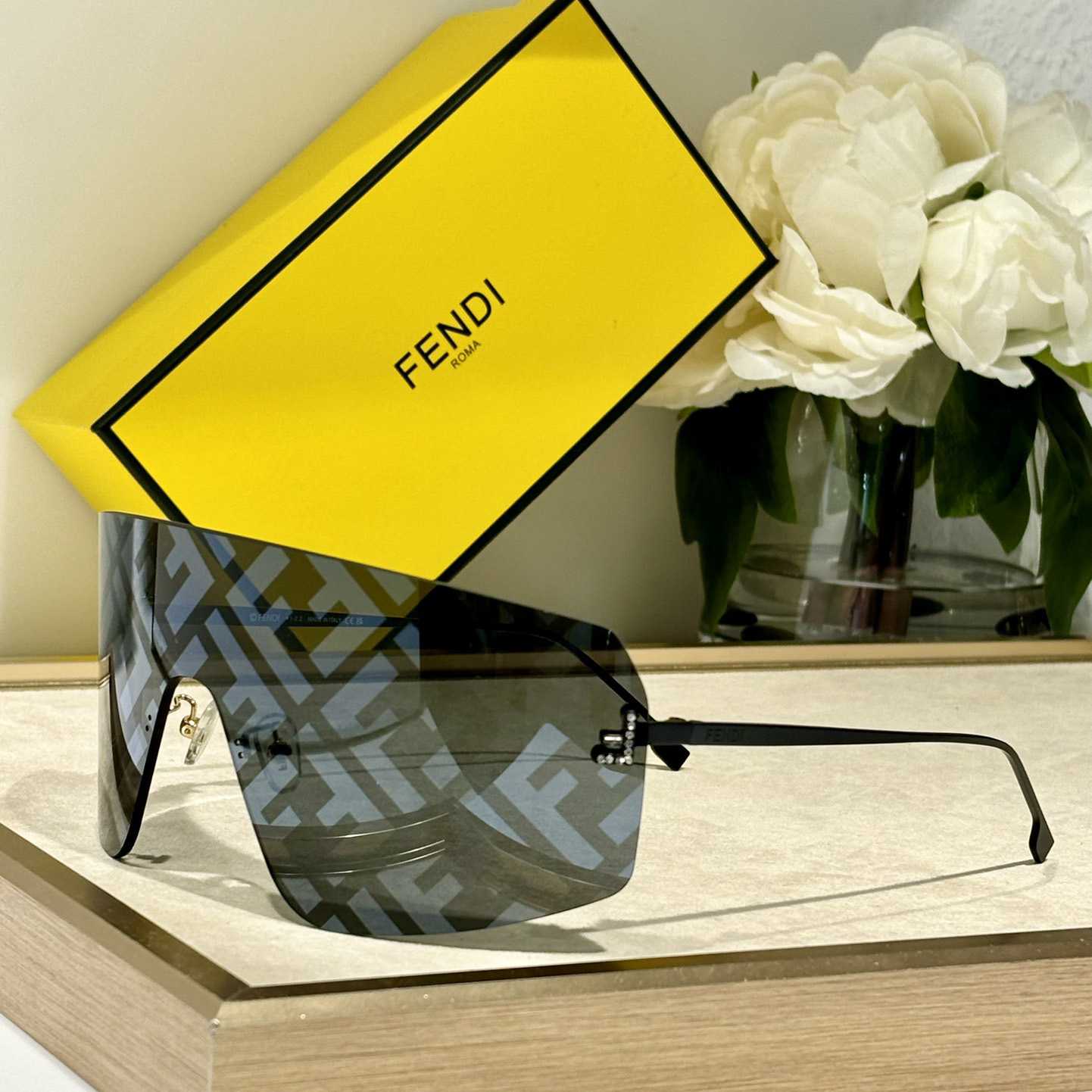 Fendi First Crystal Sunglasses    FE4121U - DesignerGu