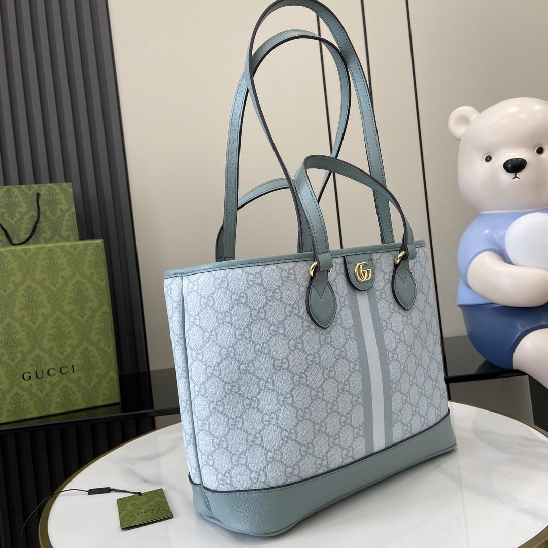 Gucci Ophidia Small Tote Bag - DesignerGu