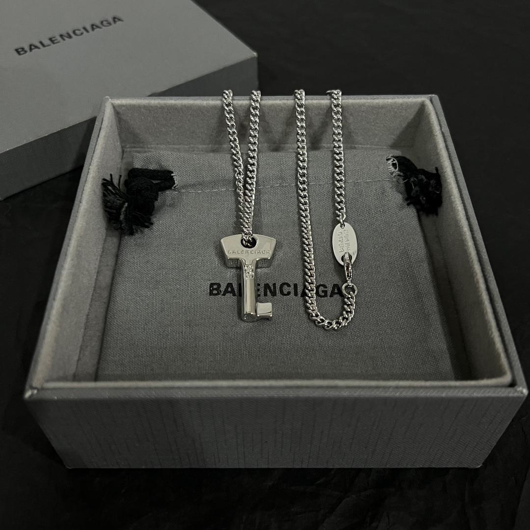Balenciaga Amour Key Necklace  - DesignerGu