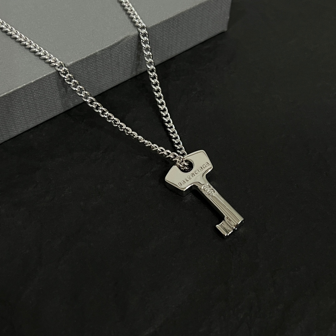 Balenciaga Amour Key Necklace  - DesignerGu