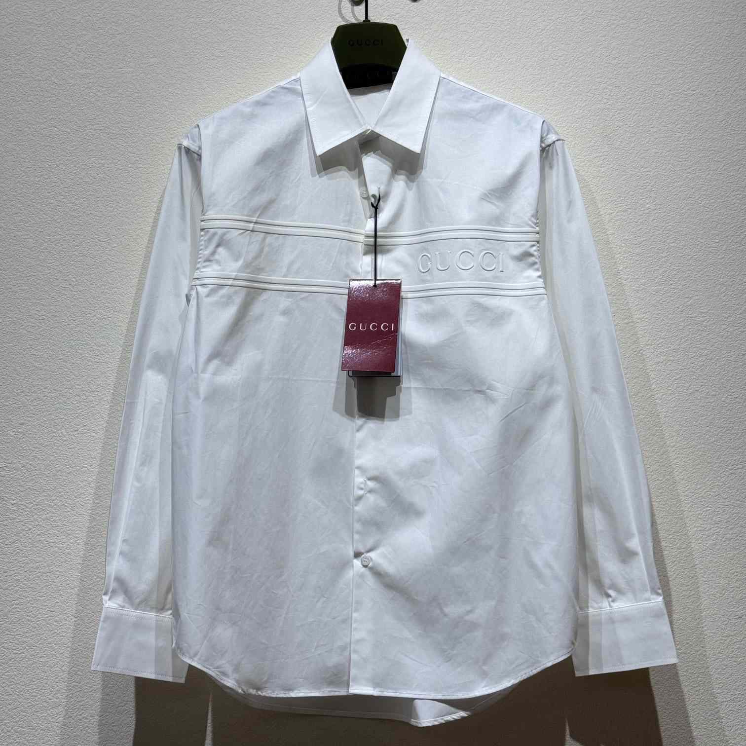 Gucci Cotton Poplin Shirt - DesignerGu