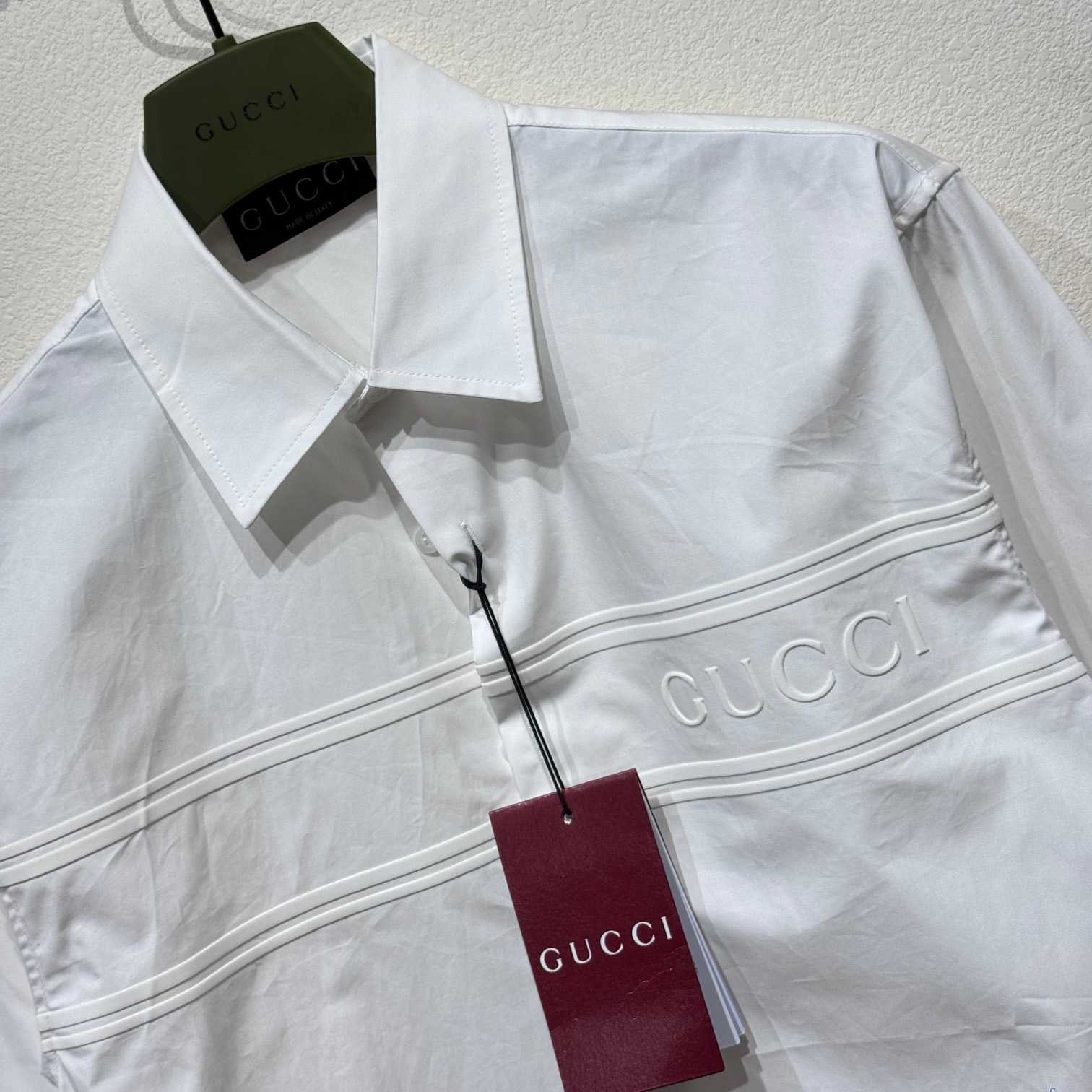 Gucci Cotton Poplin Shirt - DesignerGu