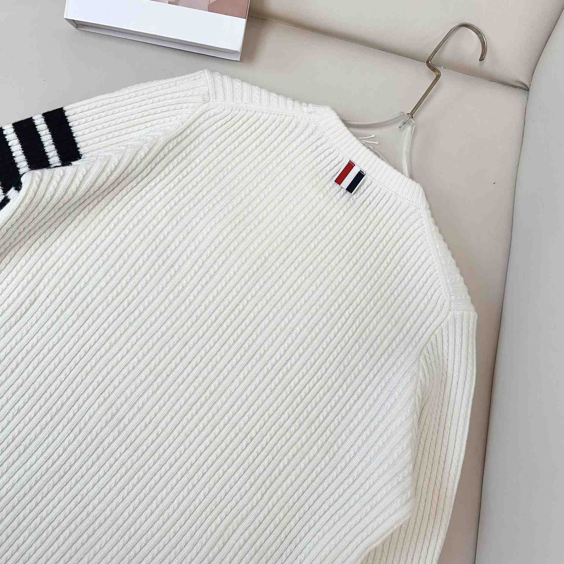 Thom Browne Knitted Sweater - DesignerGu