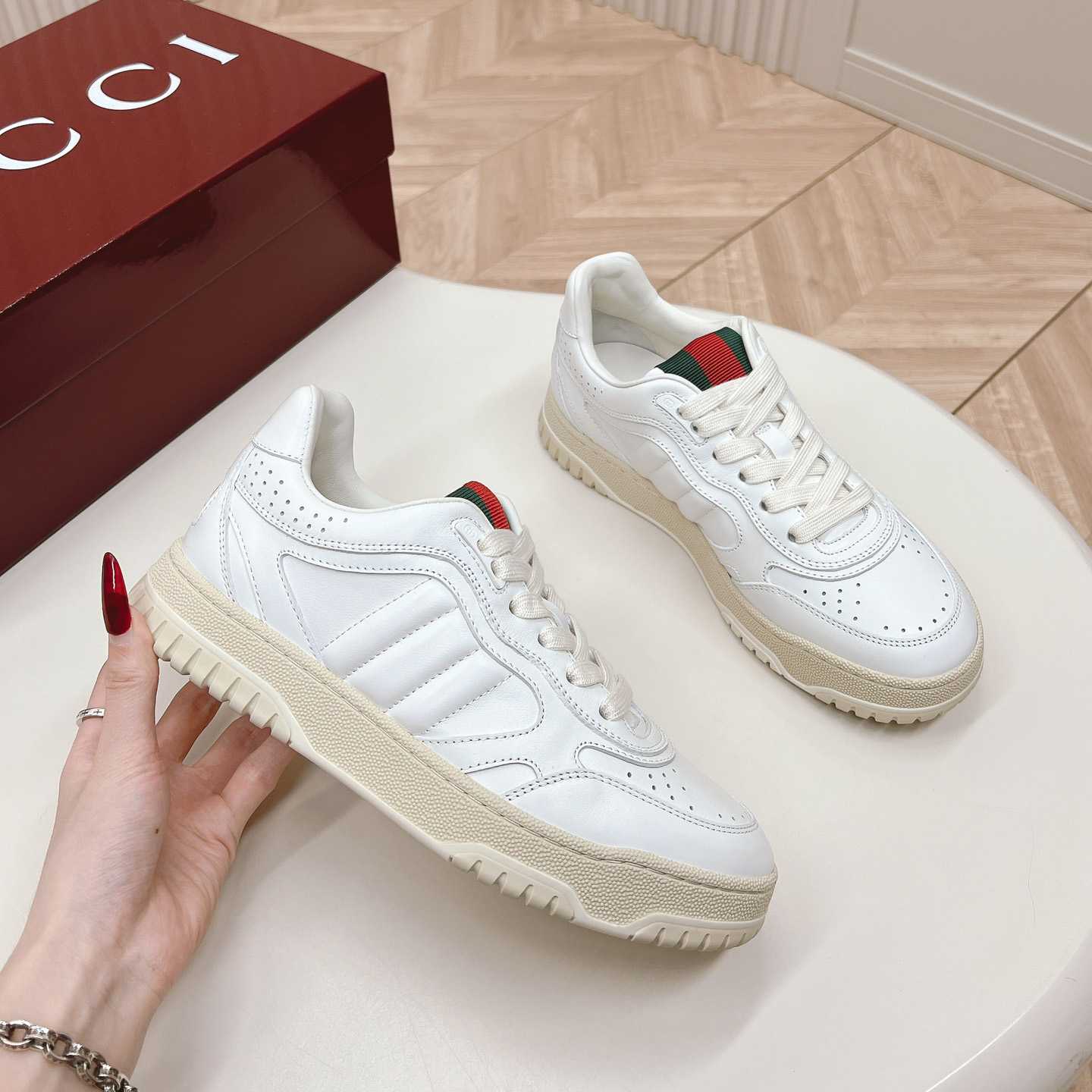 Gucci Re-web Sneaker - DesignerGu