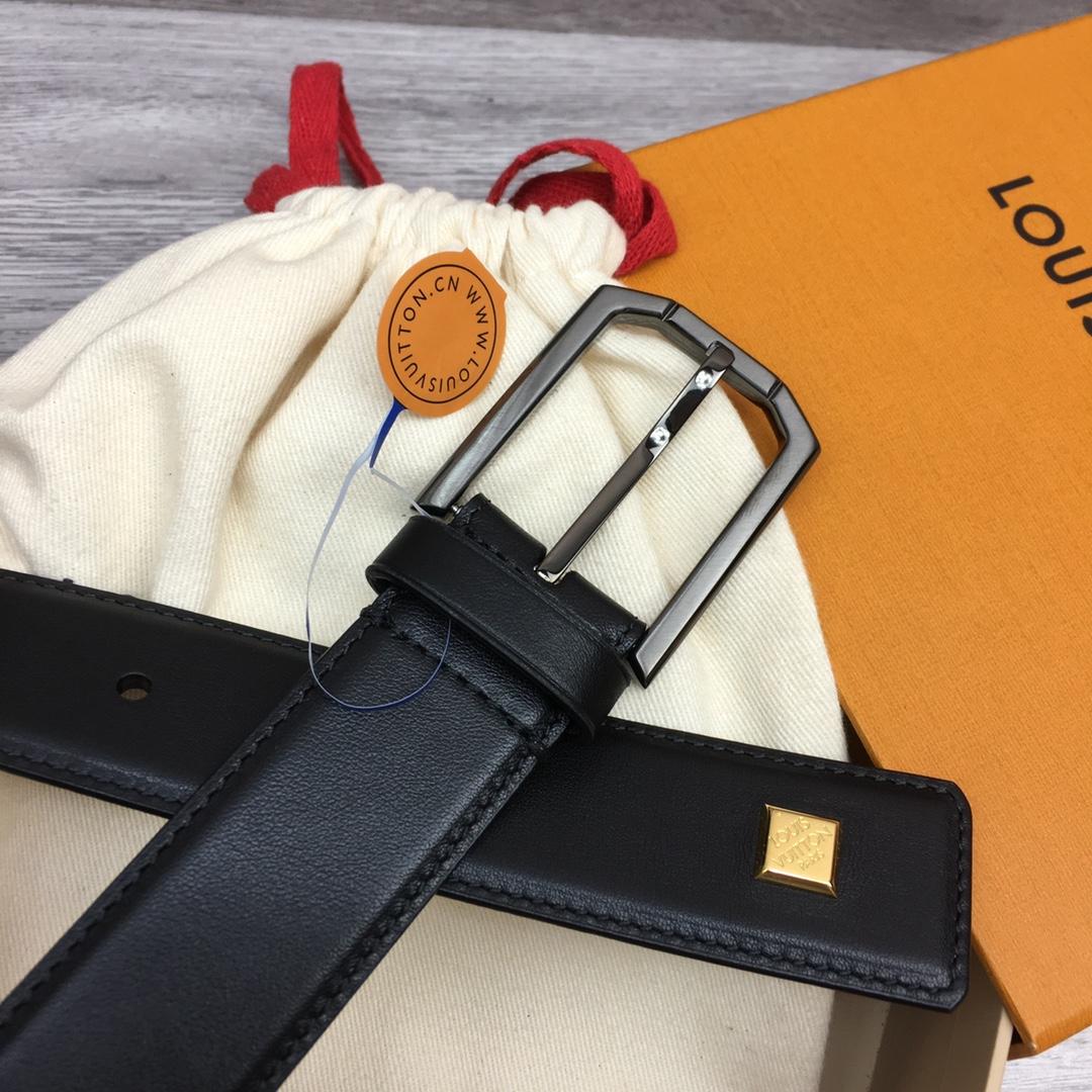 Louis Vuitton 35mm Leather Belt - DesignerGu