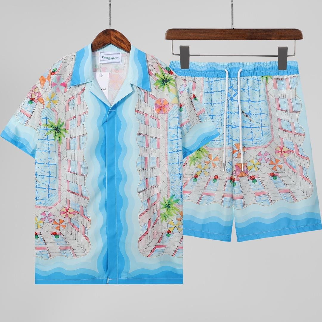Casablanca Shirt & Shorts - DesignerGu