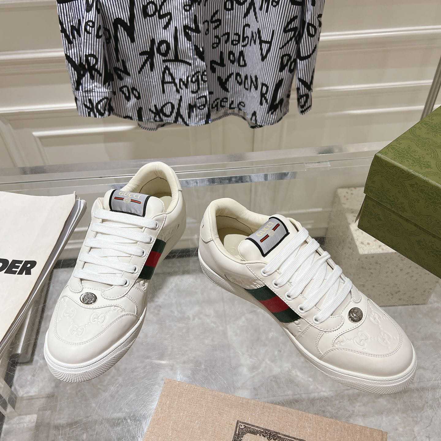 Gucci Screener Sneaker  - DesignerGu