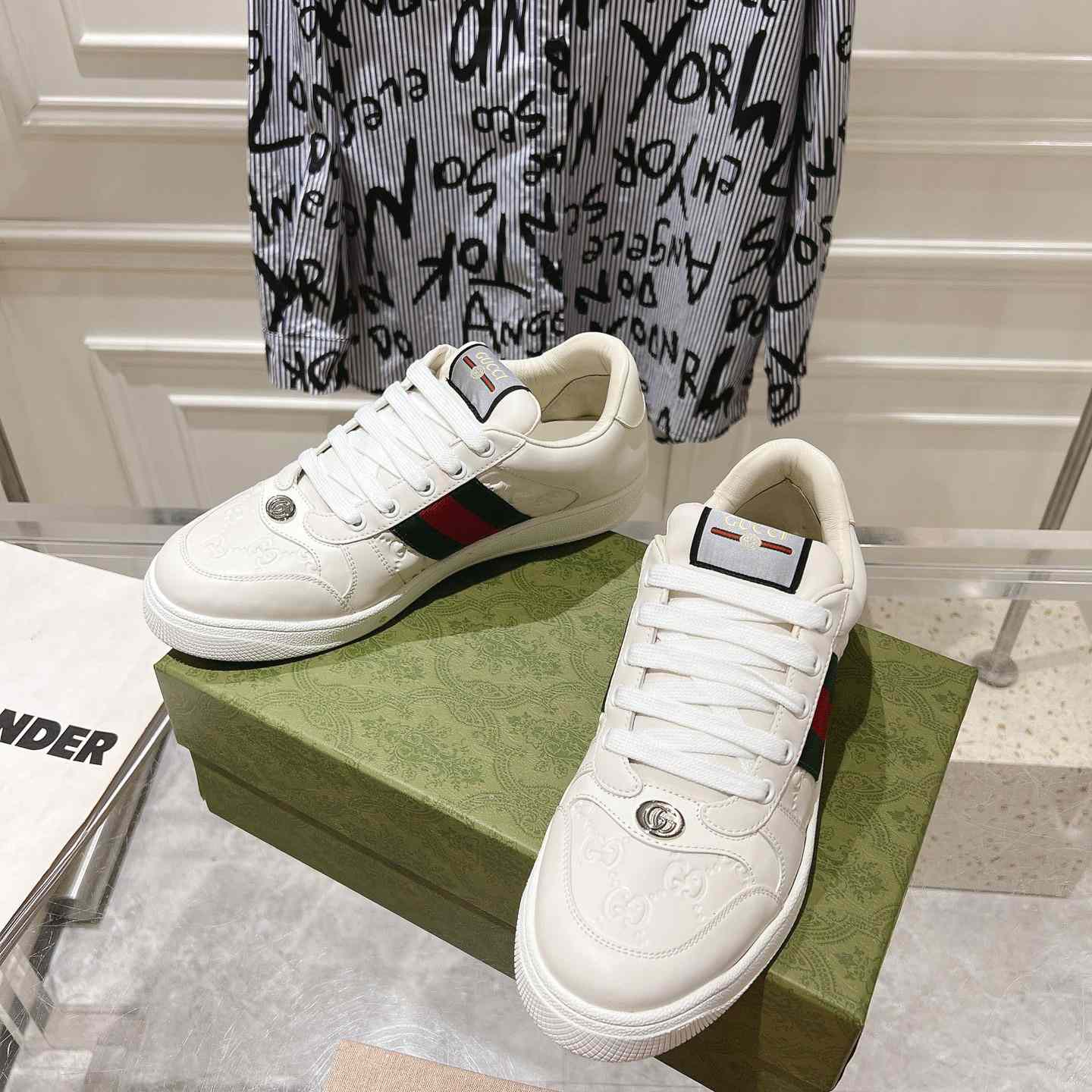 Gucci Screener Sneaker  - DesignerGu