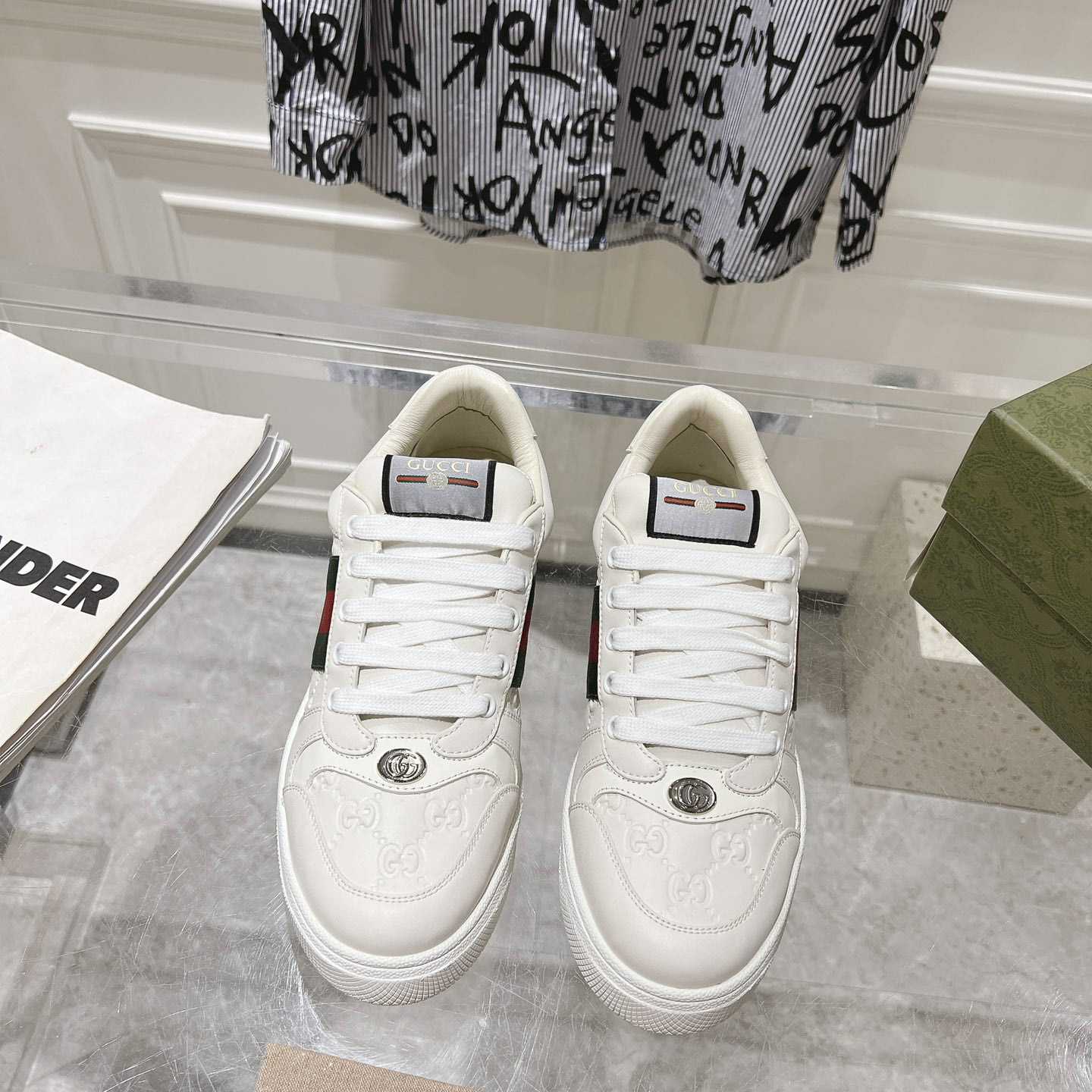 Gucci Screener Sneaker  - DesignerGu