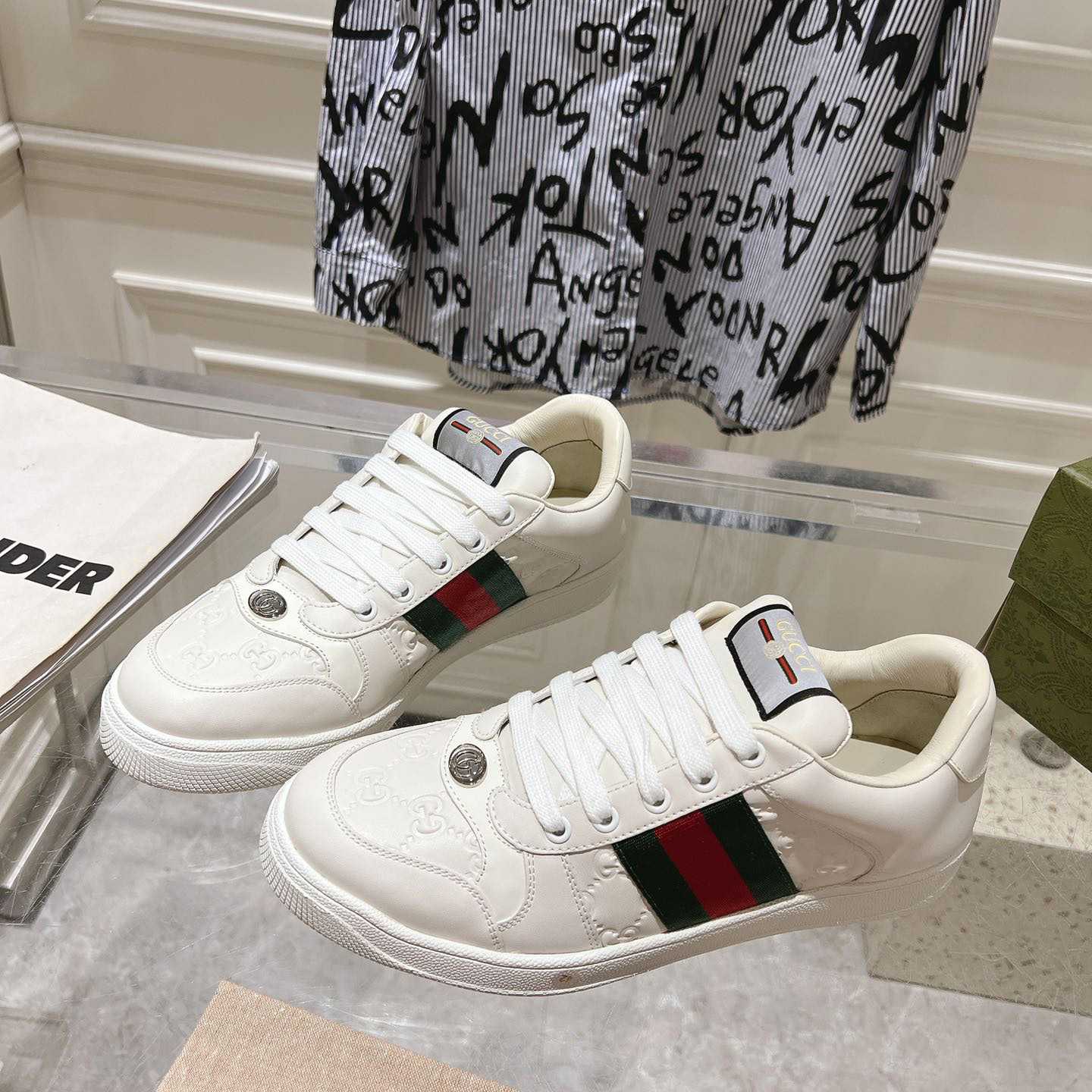 Gucci Screener Sneaker  - DesignerGu