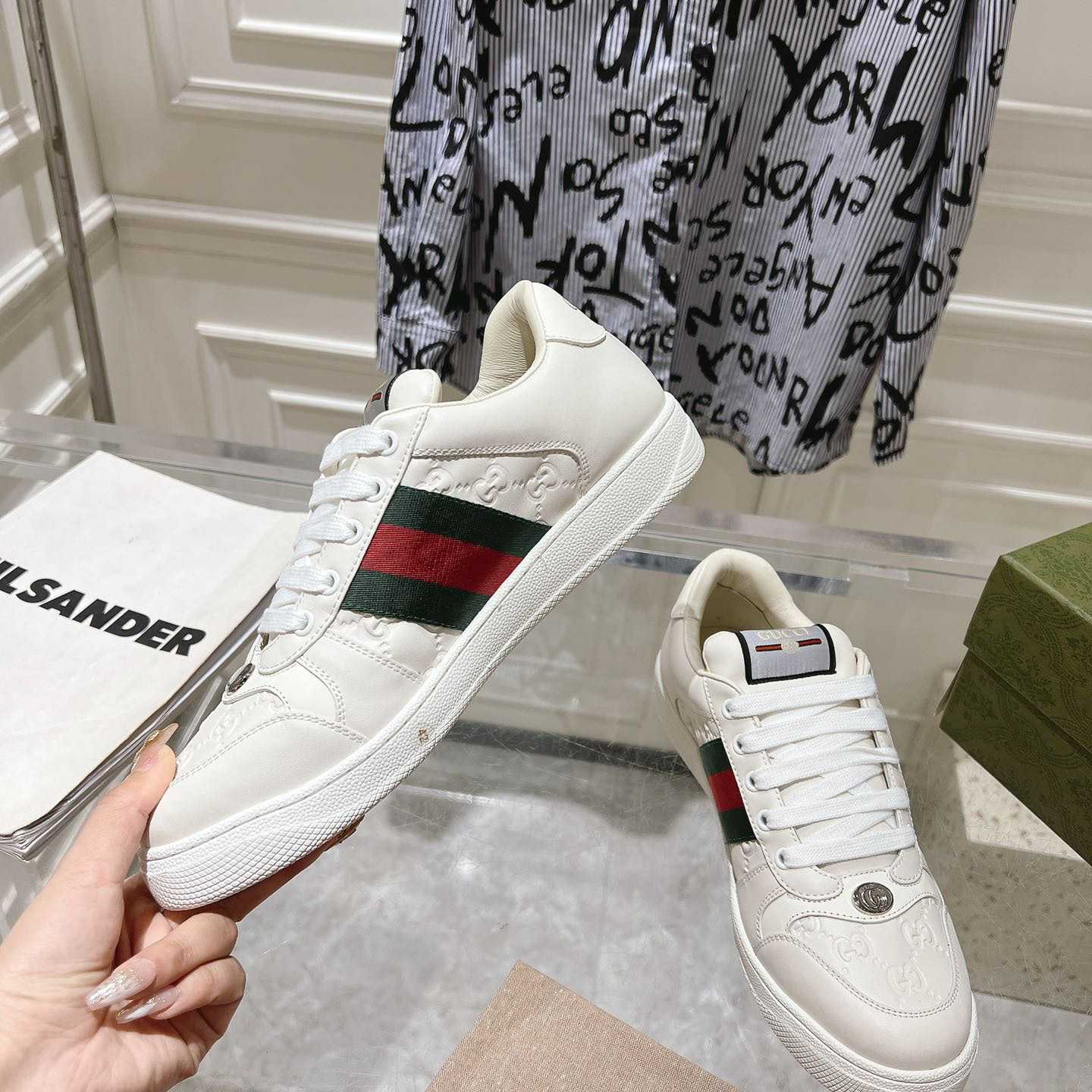 Gucci Screener Sneaker  - DesignerGu